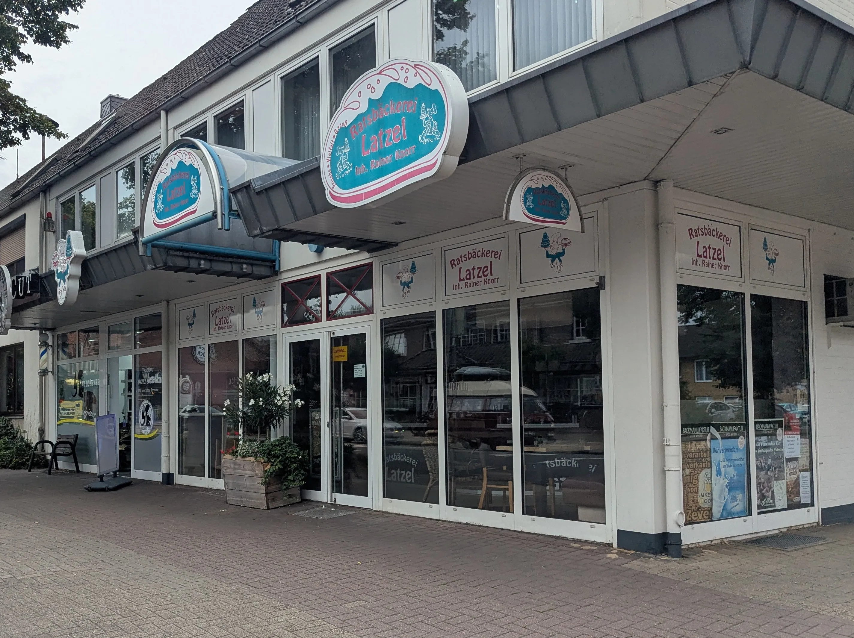 Außenansicht der Filiale Sittensen